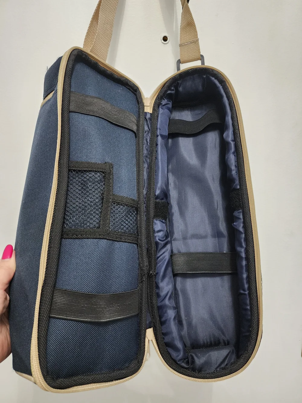Canvas Insulated Beverage Carrier Holder. New No Tags